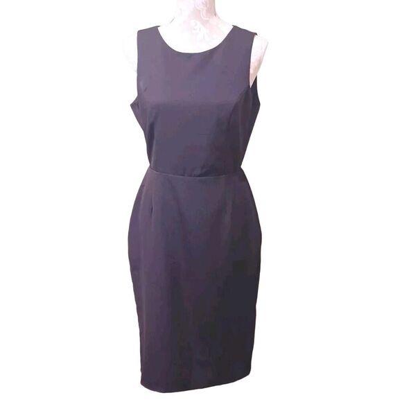 Lulus Be Mine Black Open Back Sleeveless Dress Women's Size XL Party Dress - Picture 2 of 9